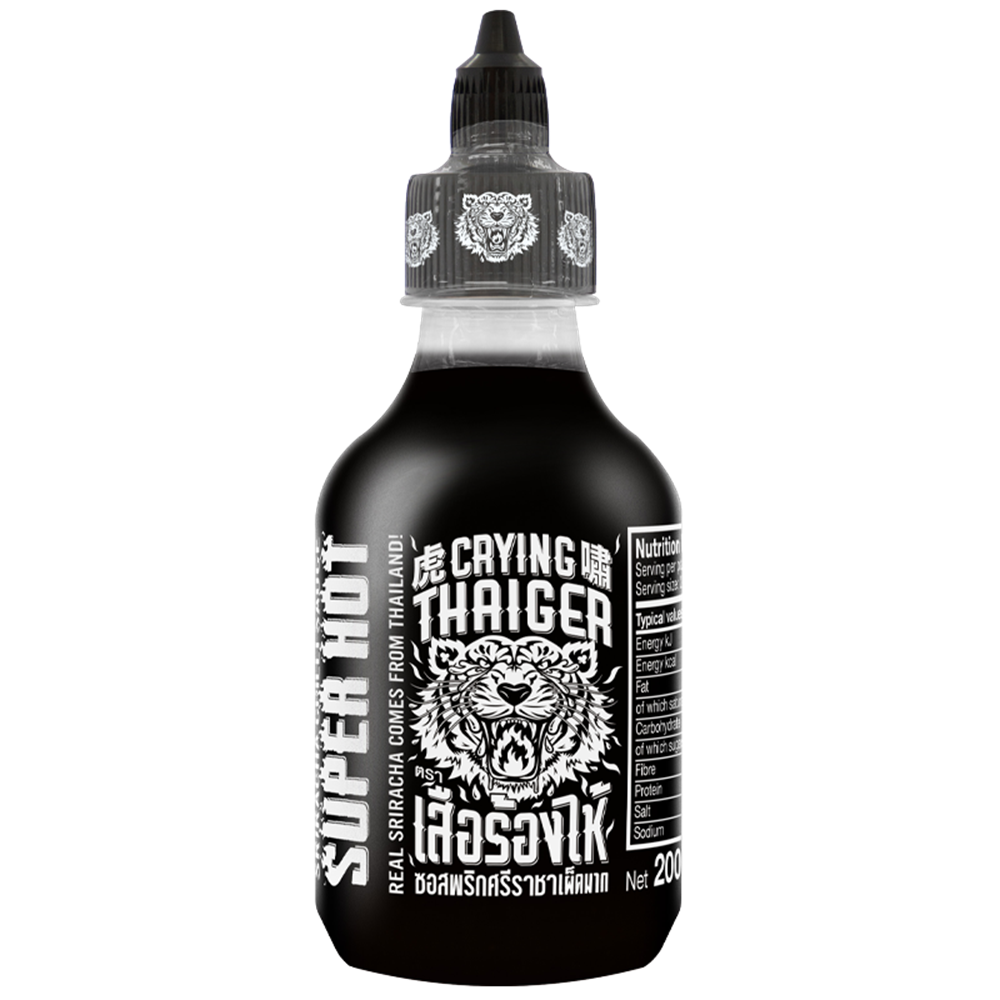 Picture of TH | Crying Thaiger | Sriracha Chili Sauce - Super Hot | 12x200ml.