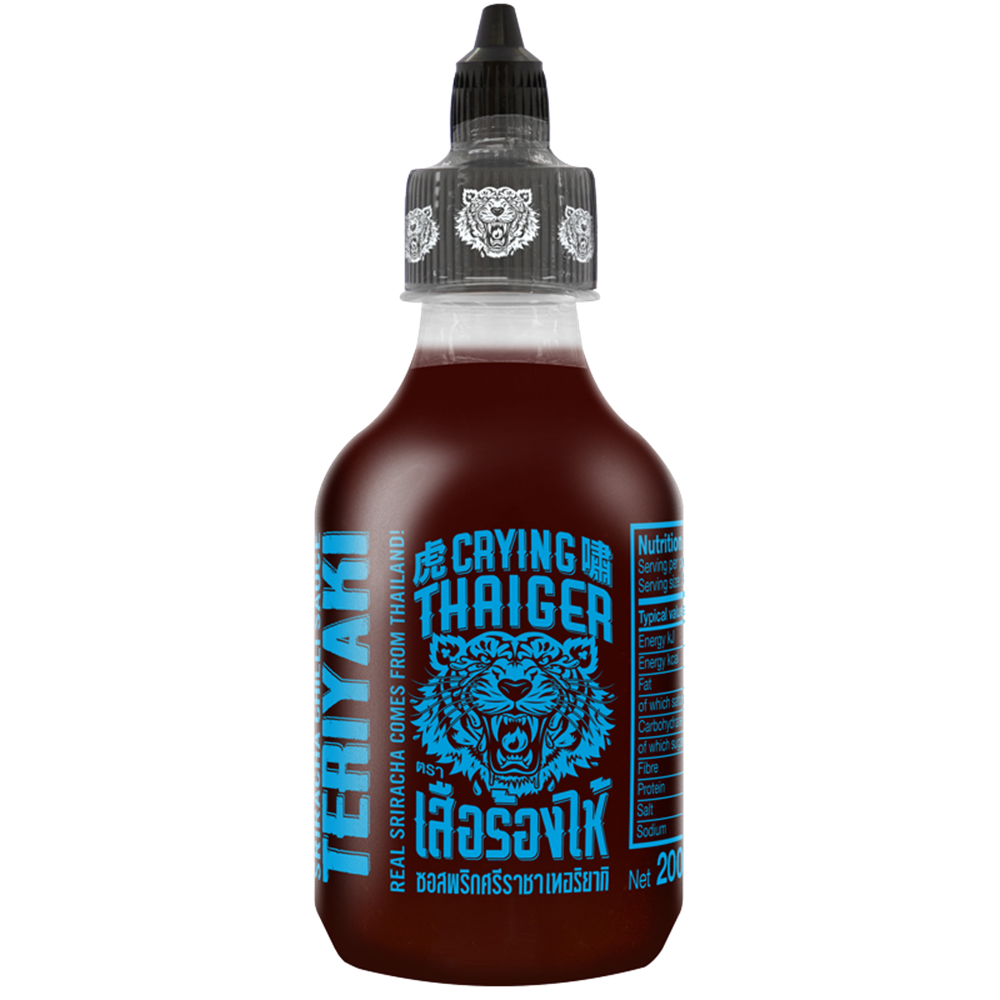 Picture of TH | Crying Thaiger | Sriracha Chili Sauce - Teriyaki | 12x200ml.