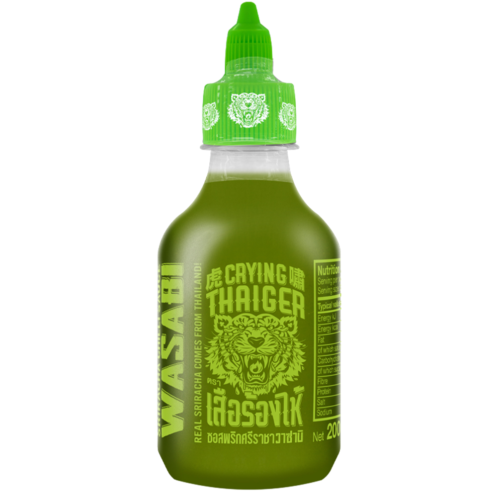Picture of TH | Crying Thaiger | Sriracha Chili Sauce - Wasabi | 12x200ml.