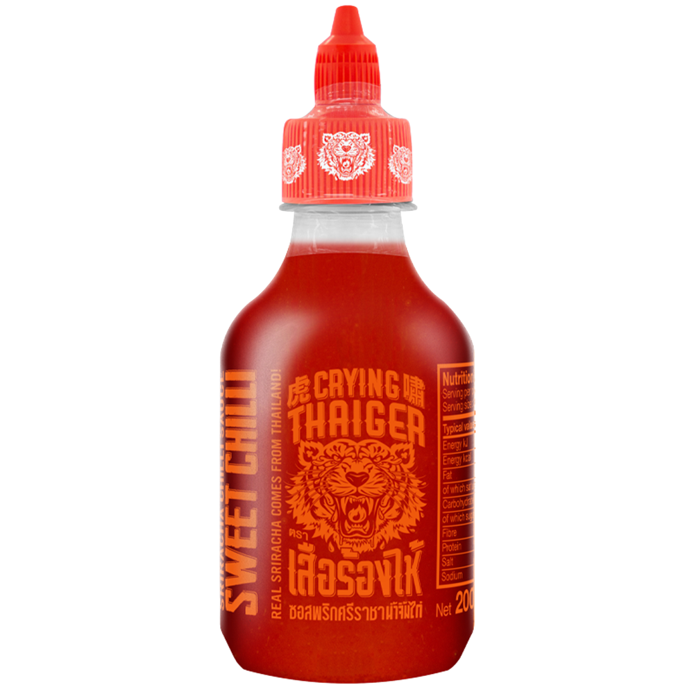 Picture of TH | Crying Thaiger | Sriracha Chili Sauce - Sweet Chili | 12x200ml.