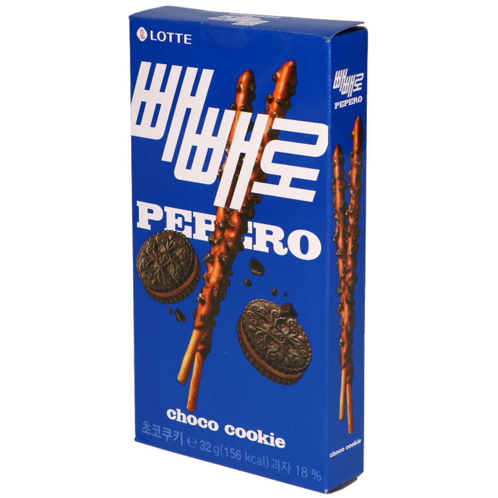 Picture of KR | LOTTE | Pepero - Choco Cookie Sticks - Local | 40x32g.