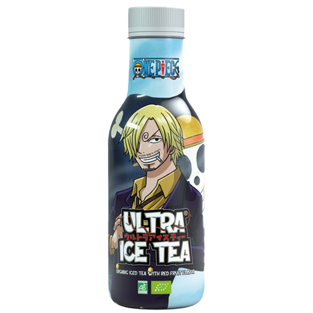 Picture of EU | Ultra Pop | One Piece - Ice Tea with Red Fruit Flavor | Sanji | 12x500ml.