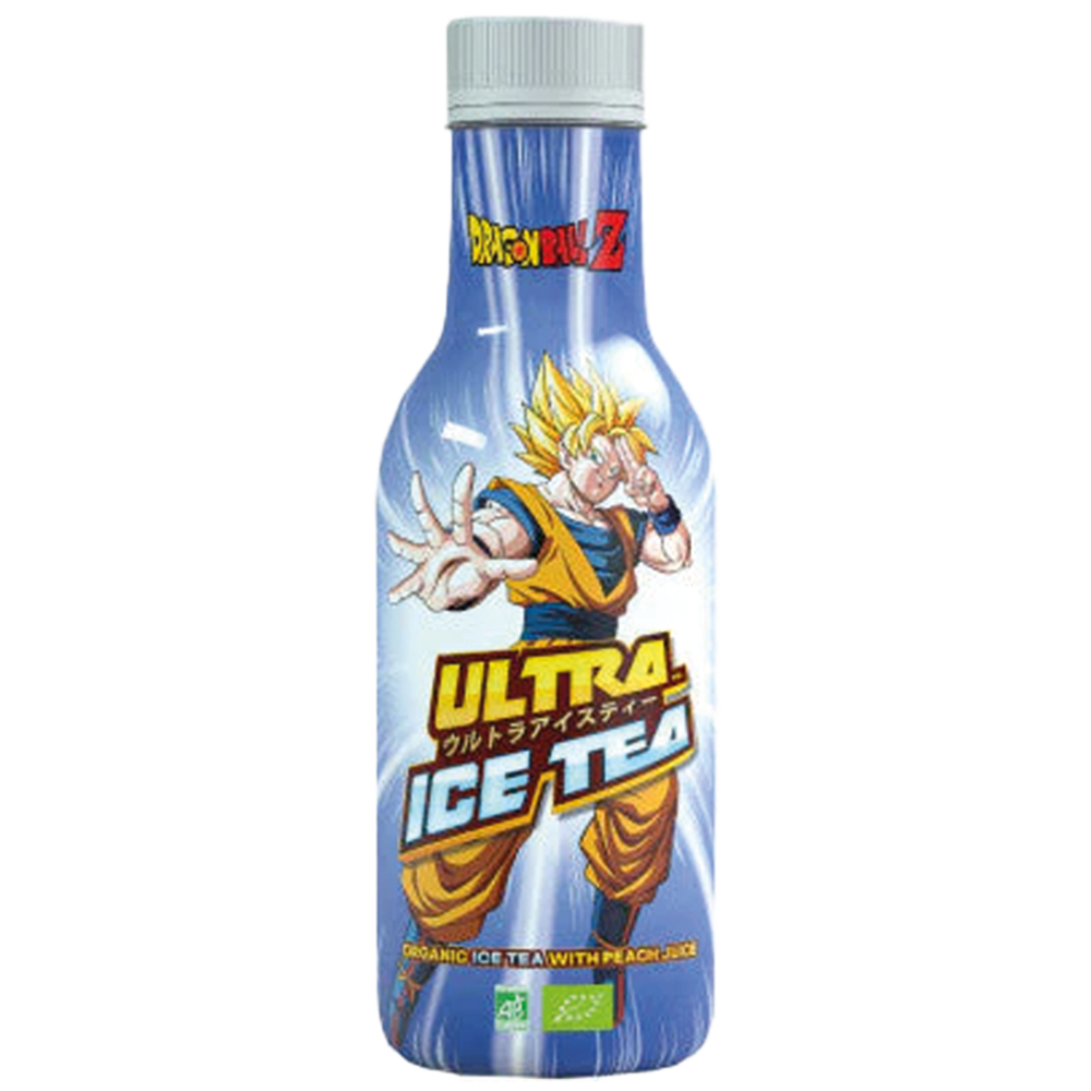 Afbeelding van EU | Ultra Pop | Dragon Ball Z - White Tea Infusion & Peach Juice | Goku | 12x500ml.