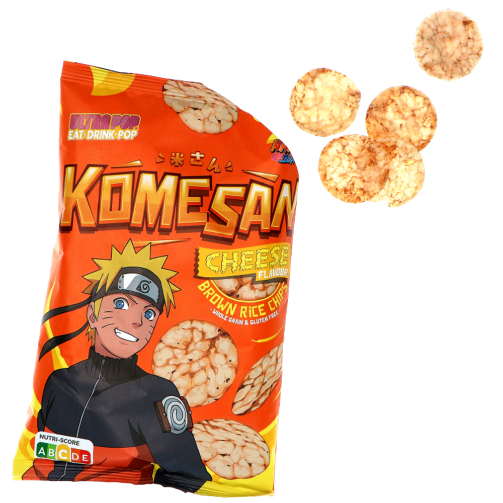 Ultra Pop - Komesan - Naruto - Cheese Rice Chips - Naruto - Beagley ...