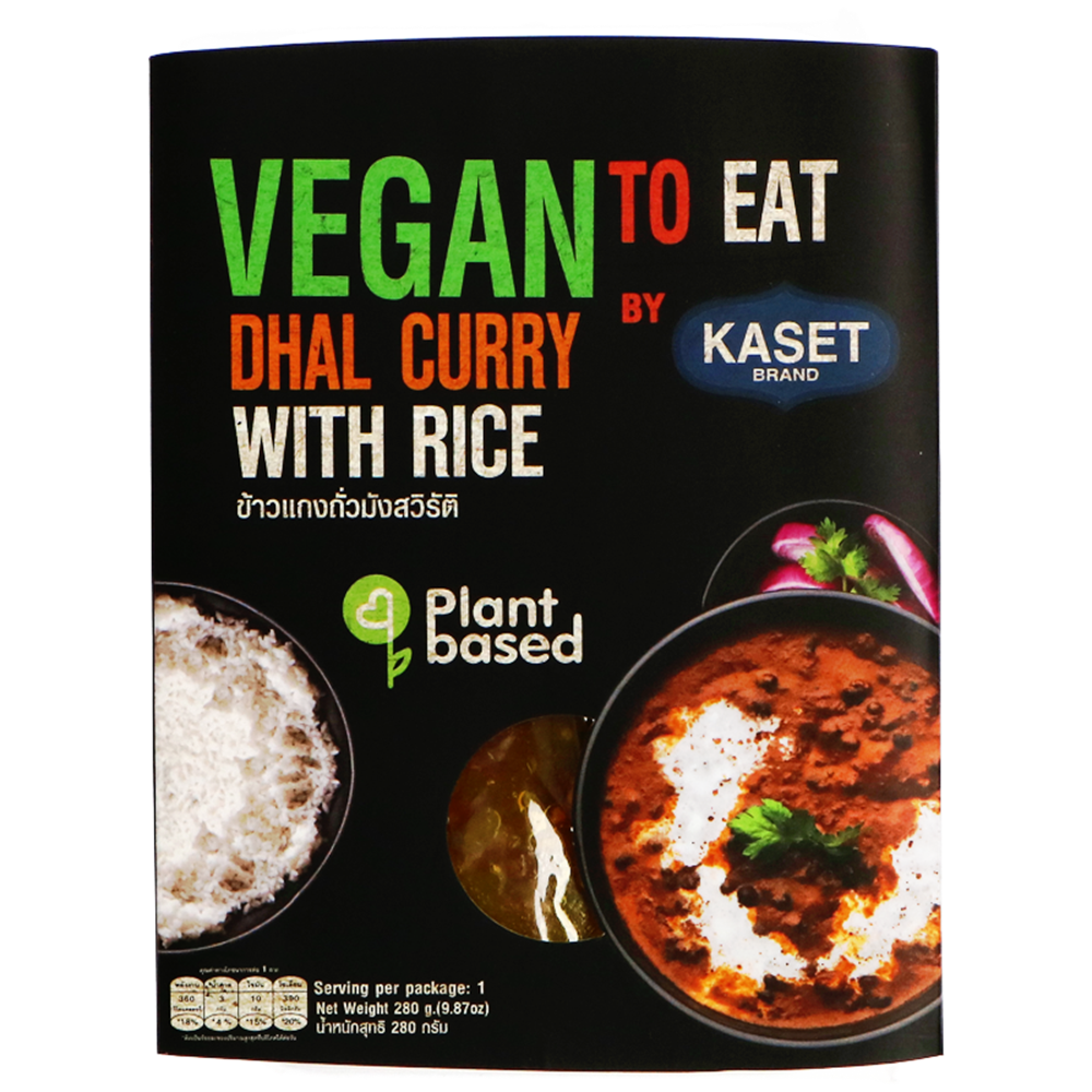 Picture of TH | Kaset | Ready to Eat - Dhal Curry Vegan | 16x280g.