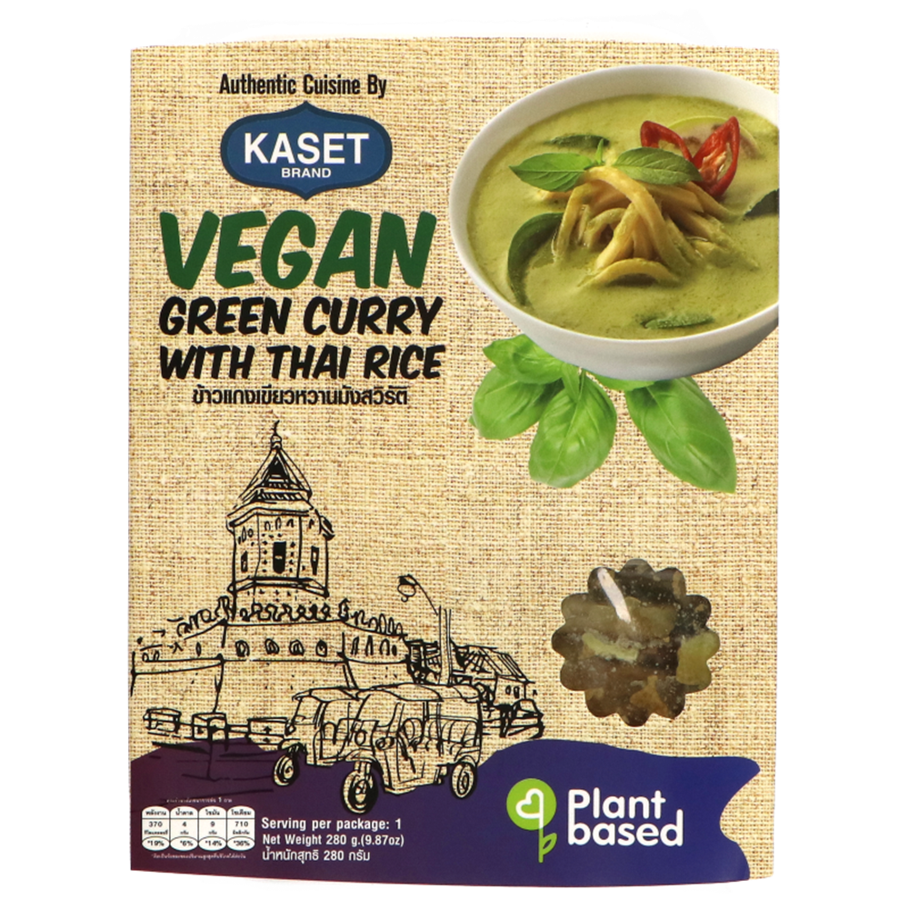 Picture of TH | Kaset | Ready to Eat - Green Curry Vegan | 16x280g.