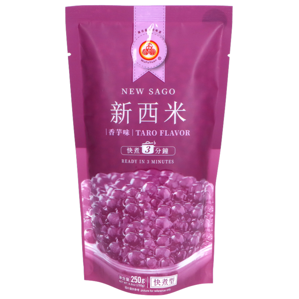 Picture of CN | Wu Fu Yuan | New Sago Taro Flavor (Tapioca) | 36x250g.