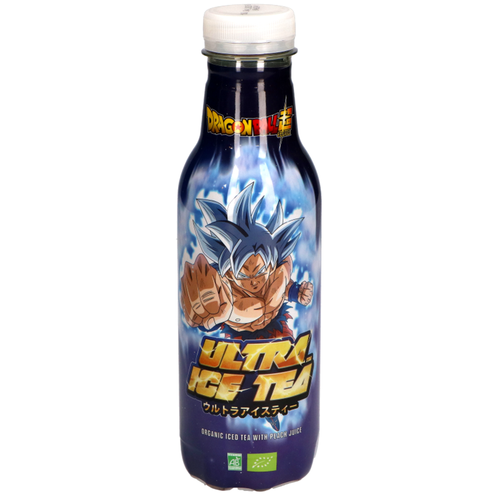 Afbeelding van EU | Ultra Pop | Dragon Ball Super - Black Tea Infusion & Peach Juice | Goku | 12x500ml.