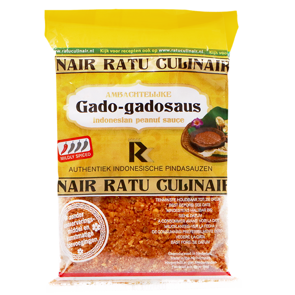 Afbeelding van NL | Ratu Culinair | Gado Gado Peanut Sauce | 30x200g.