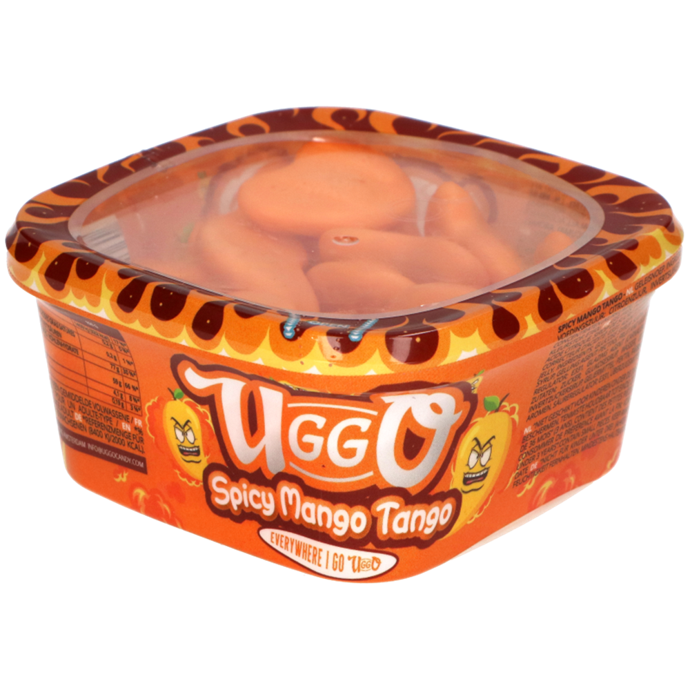 Afbeelding van EU | Uggo | Spicy Mango Tango Candy in Jar | 12x200g.