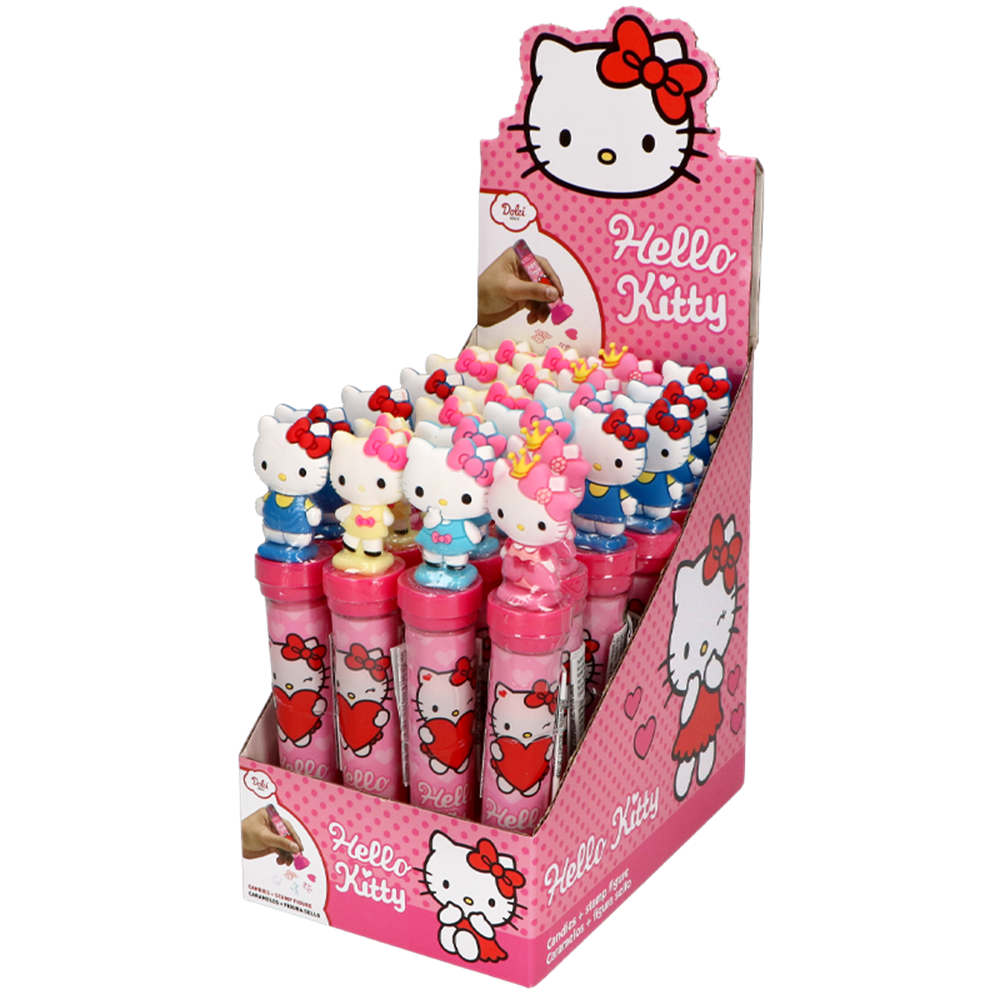 Afbeelding van EU | Hello Kitty | Stamps with Candy | 24x8g.