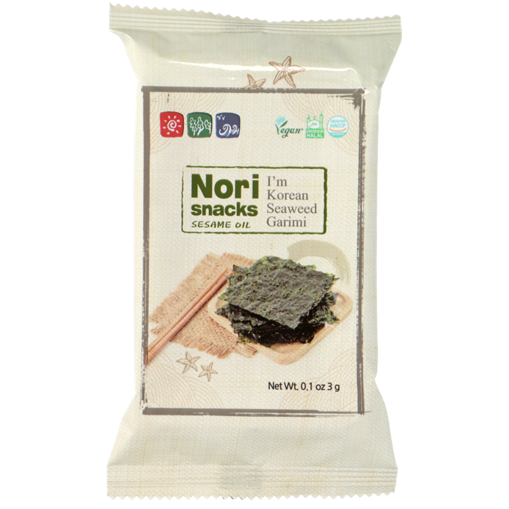 Afbeelding van KR | Garimi | Sesame Oil Seasoned Seaweed Snack | 6X24X3g.