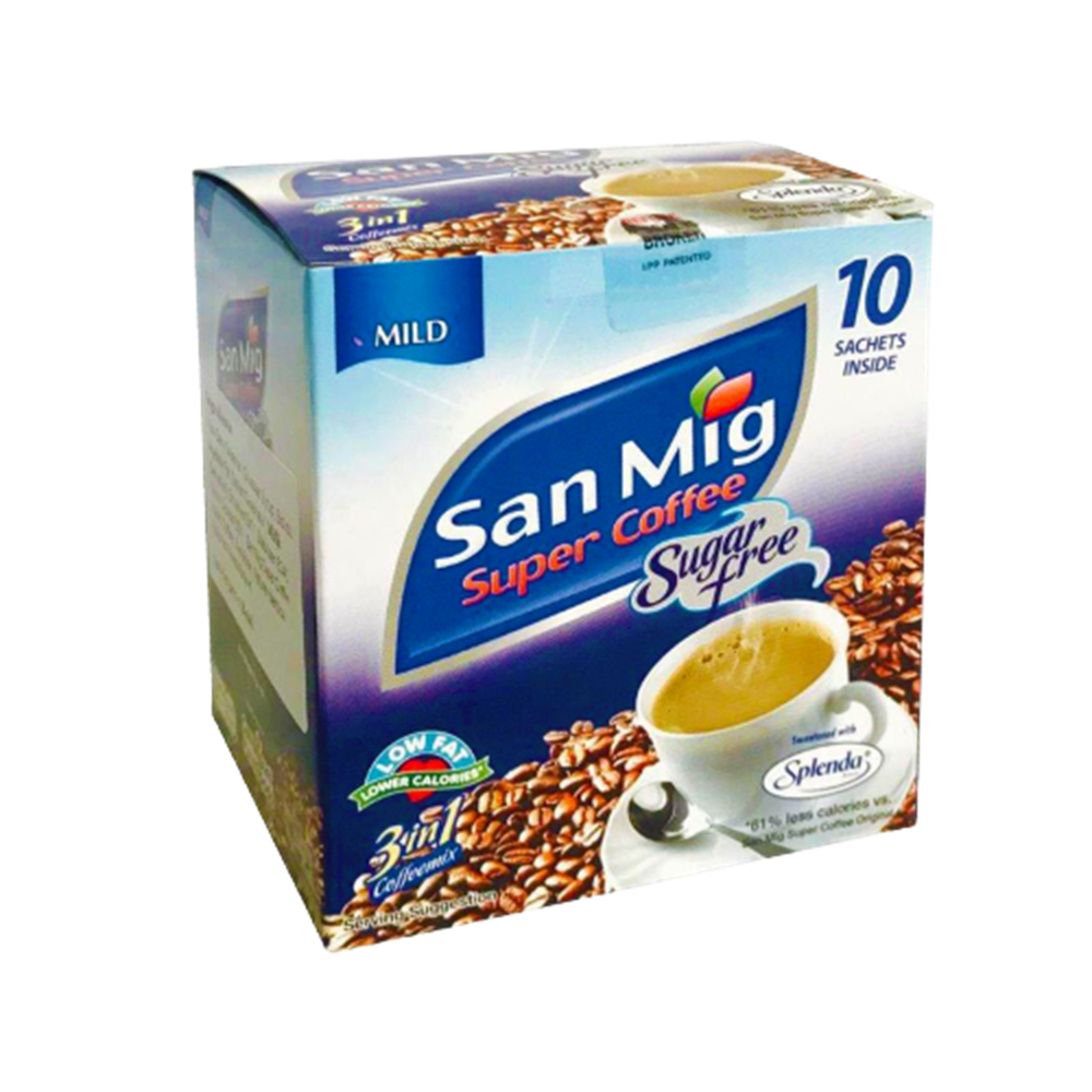 Picture of PH | San Miguel | Coffee 3 in 1 Sugar Free Mild | 30x(10x7g.)