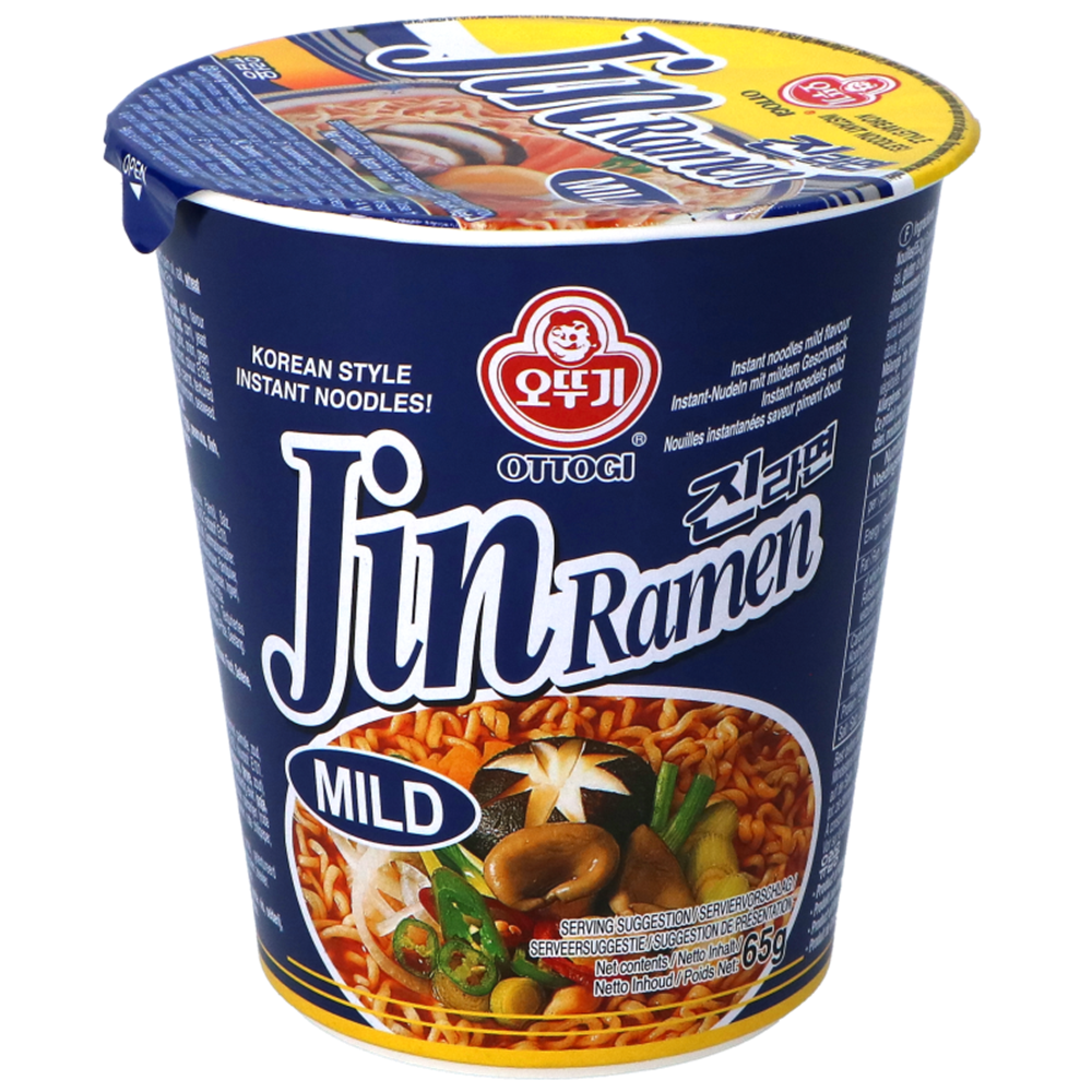 Afbeelding van KR | Ottogi | Jin Ramen Cup - Mild | 6x65g.