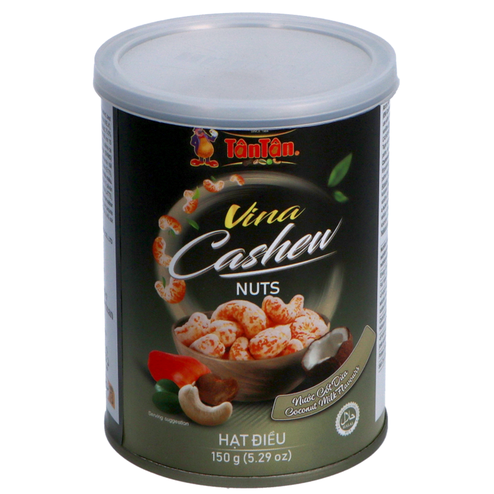 Picture of VN | Tan Tan | Cashew Nuts with Coconut Milk - Can | 30x150g.