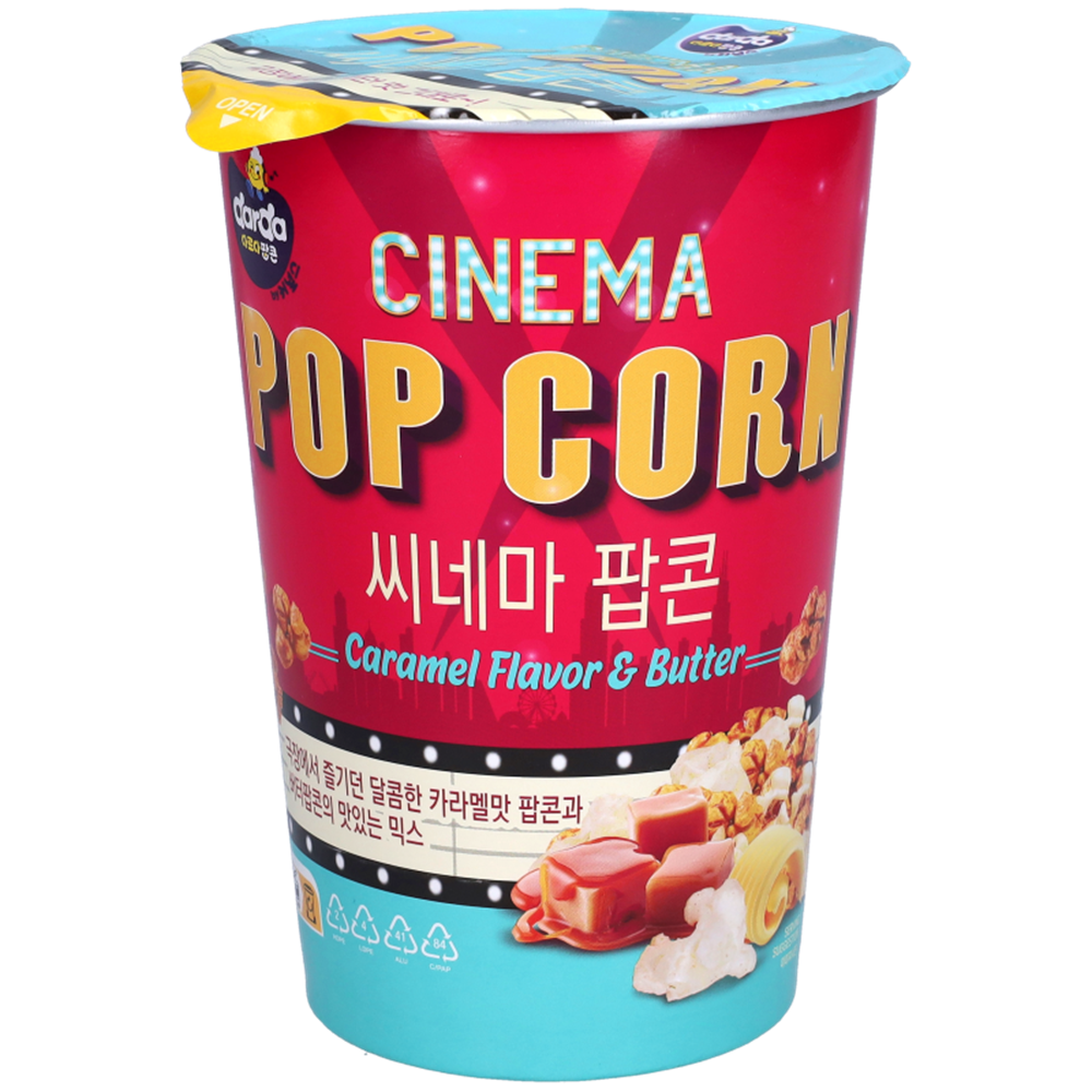 Picture of KR | Darda | Cinema Popcorn - Caramel Flavor & Butter | 30x43g.