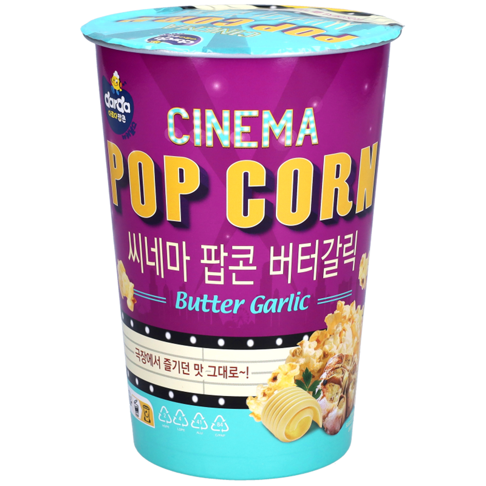 Picture of KR | Darda | Cinema Popcorn - Butter Garlic | 30x45g.