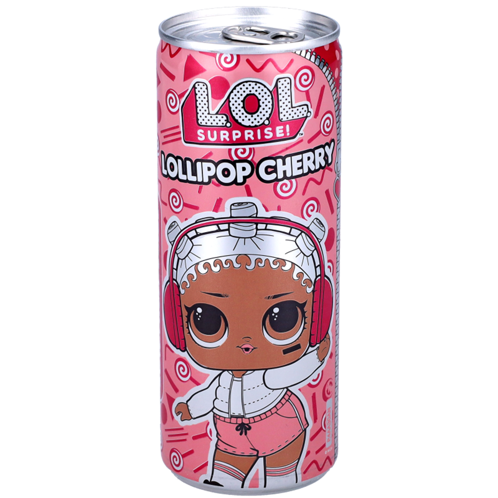 Picture of EU | Vitamizu | LOL - Lollipop Cherry Drink in Can | 24x250ml.