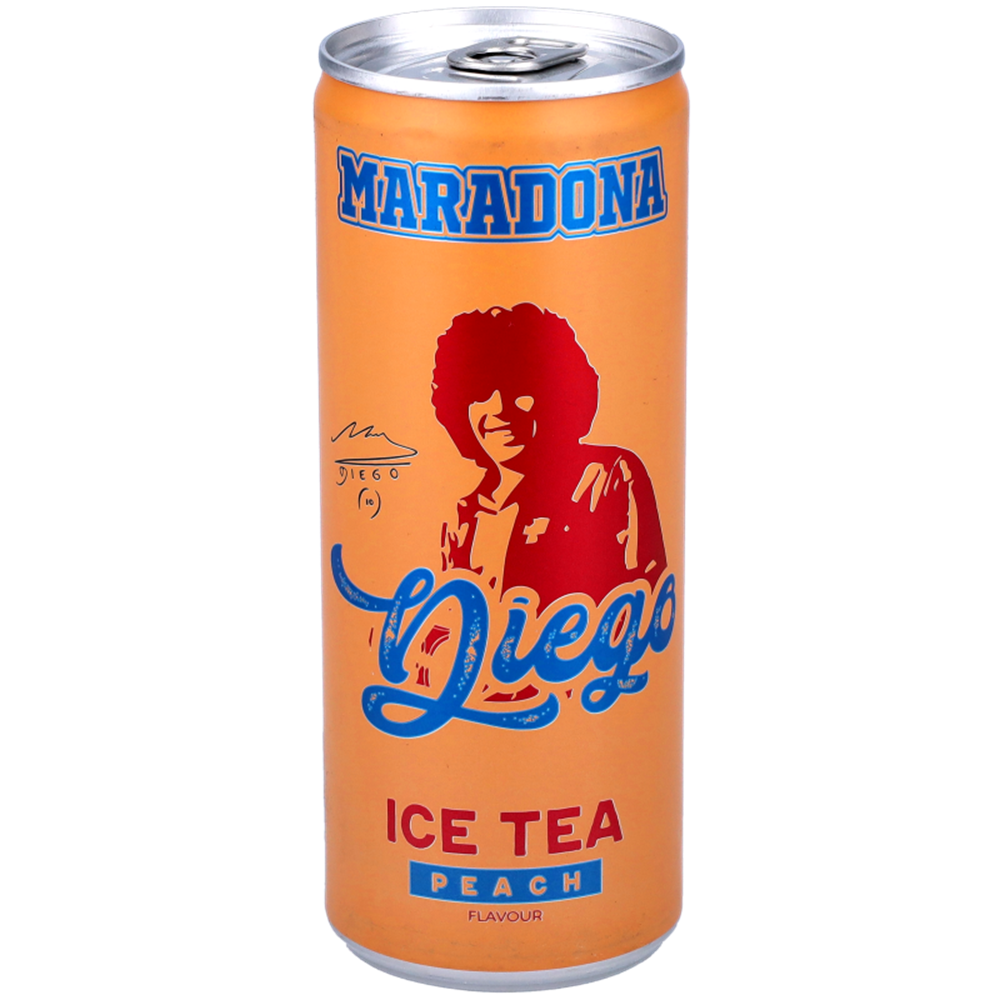 Afbeelding van EU | Vitamizu | Maradona - Ice Tea Peach Drink in Can | 24x250ml.