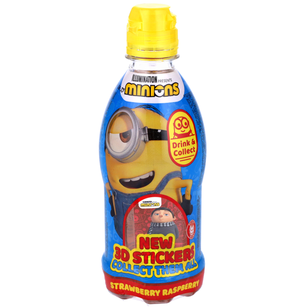 Picture of EU | Vitamizu | Minions - Strawberry-Raspberry Drink in PET Bottle | 12x350ml.