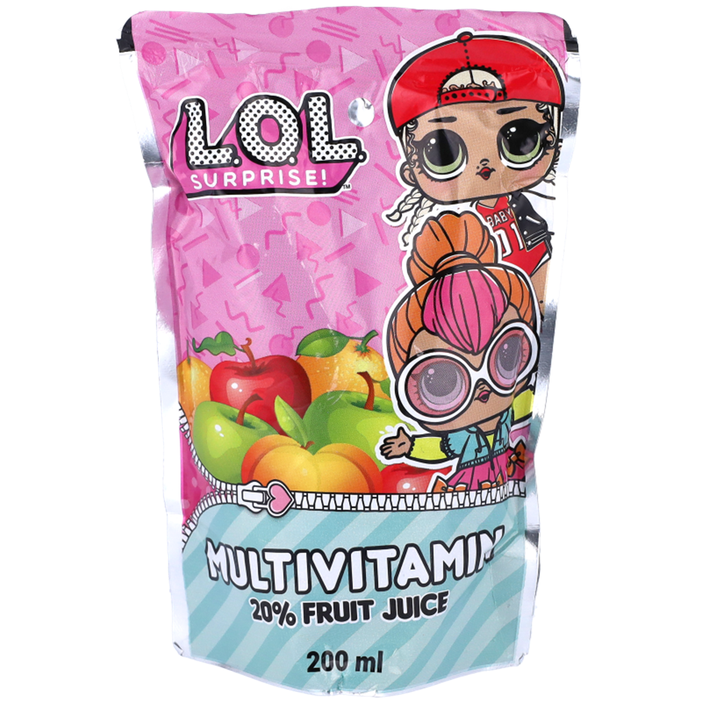 Picture of EU | Vitamizu | LOL - Multivitamin Drink in Doypack | 10x200ml.