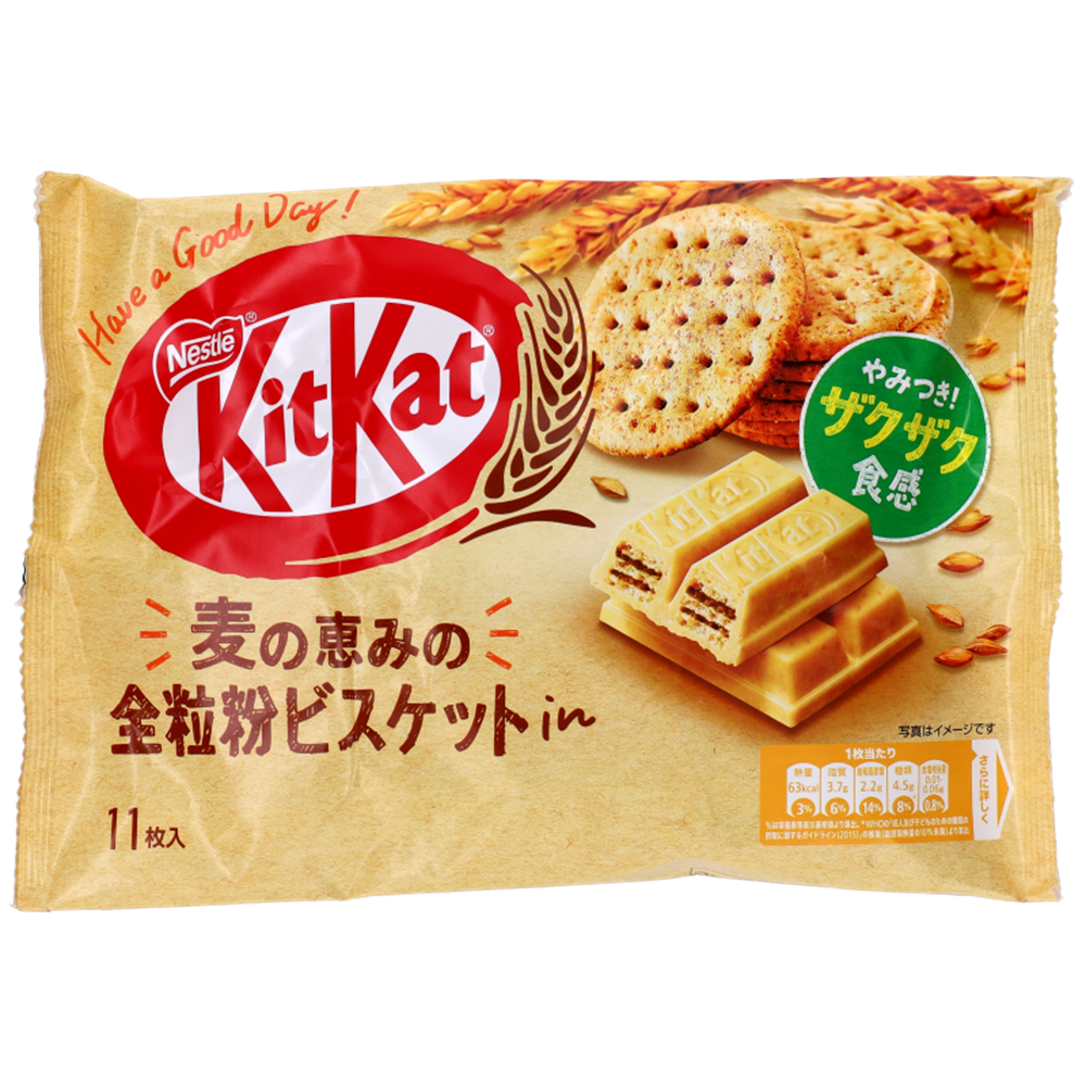 Afbeelding van JP | Nestlé | KitKat Mini - Whole Wheat | 12x2x124,3g. 