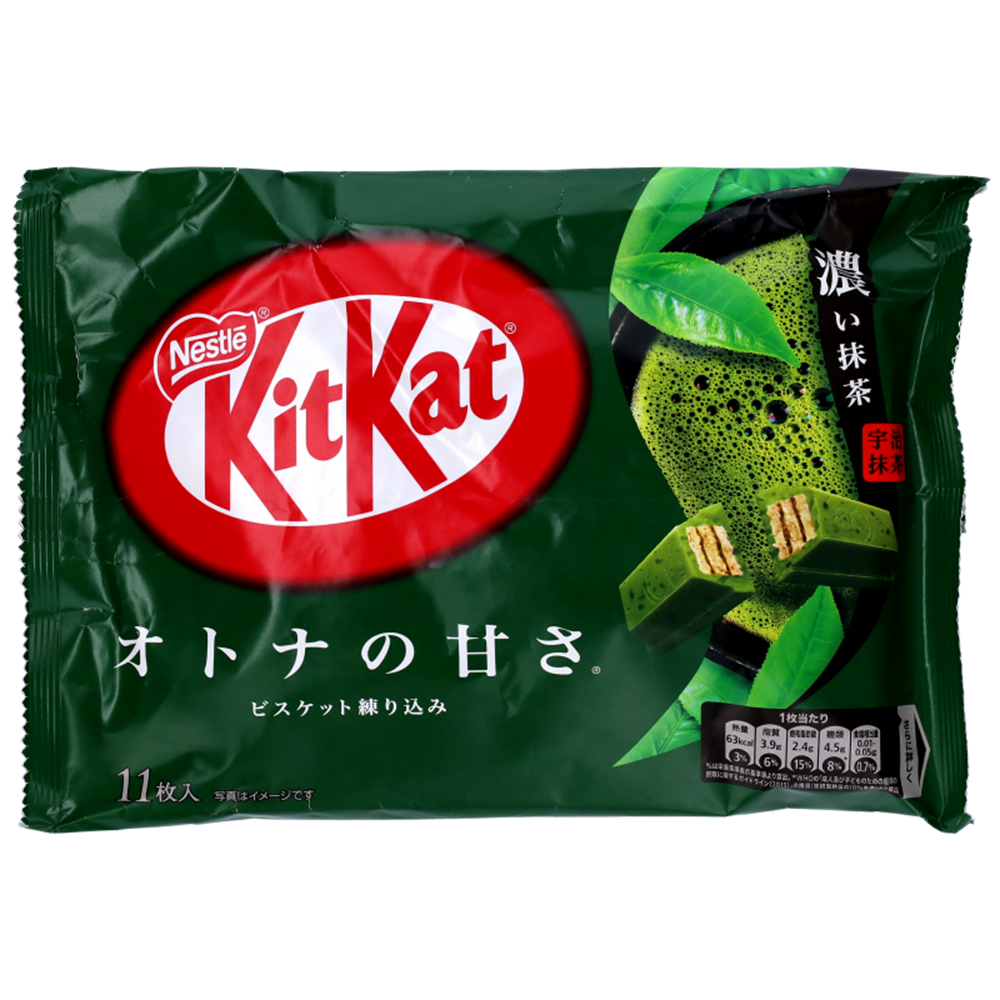 Afbeelding van JP | Nestlé | KitKat Mini - Double Matcha | 12x2x124,3g.g. 