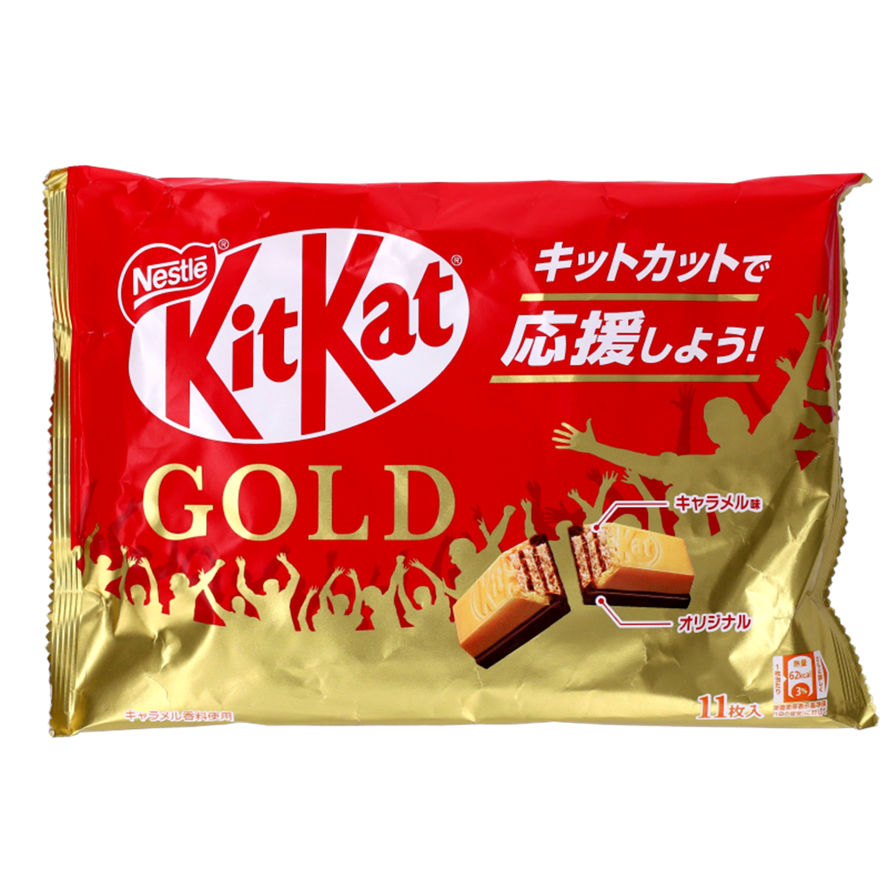 Picture of JP | Nestlé | KitKat Mini - Gold (11pcs.) (Limited) | 24x127,6g.