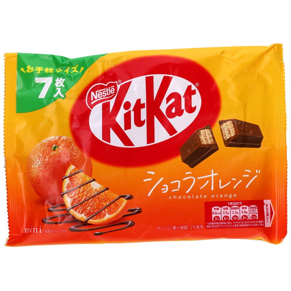 Picture of JP | Nestlé | KitKat Mini - Orange (7pcs.) | 12x2x81,2g.