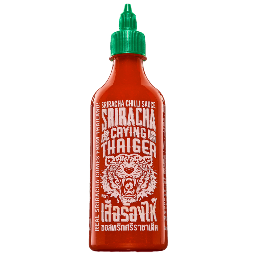 Afbeelding van TH | Crying Thaiger | Sriracha Chilli Sauce - Hot Chilli |  12x440ml.