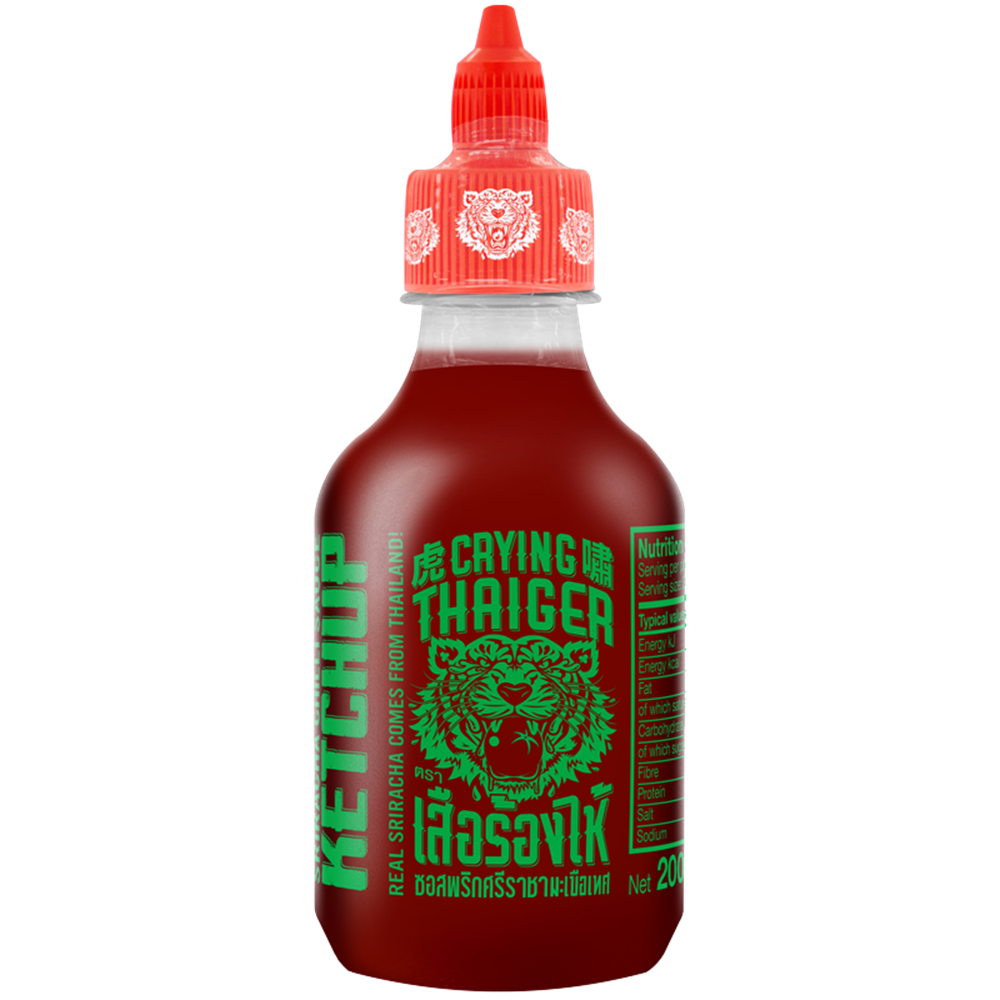 Picture of TH | Crying Thaiger | Sriracha Chilli Sauce - Ketchup | 12x200ml.