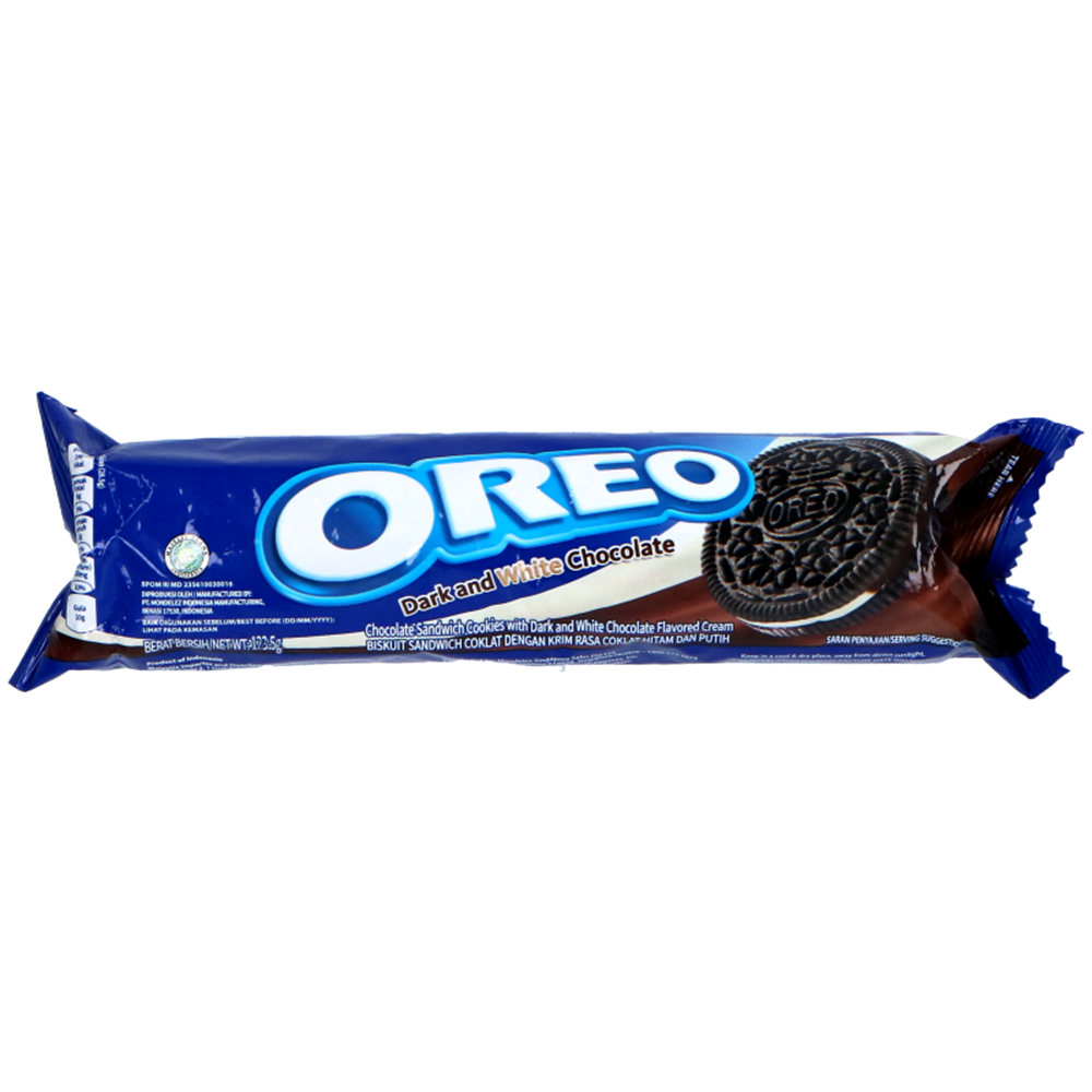 Picture of ID | OREO | Chocolate Sandwich Cookies in Roll  - Dark & White Chocolate Flavor | 24x119,6g.