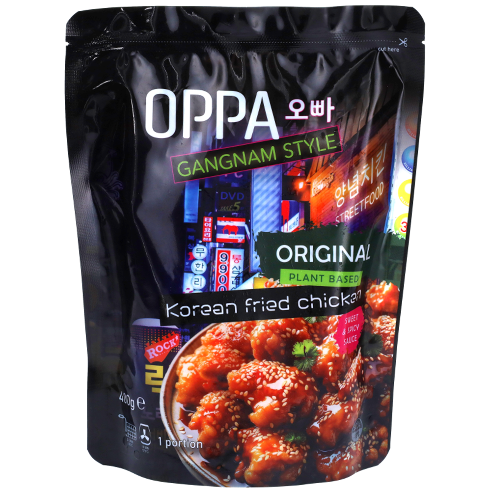 Picture of KR | OPPA | Fried Chicken - Original (Ovo-Vegetarian) | 10x400g.