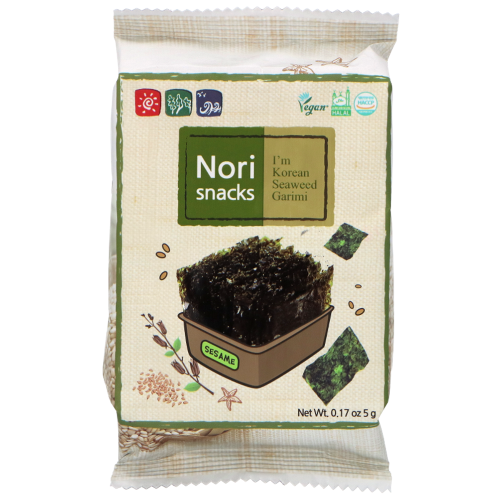 Afbeelding van KR | Garimi | Sesame Oil Seasoned Seaweed Snack | 3X21X5g.