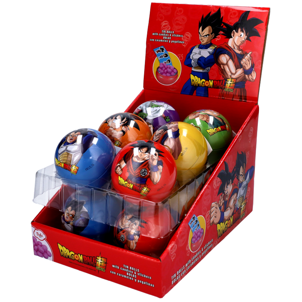 Afbeelding van EU | Dragon Ball Z | Metal Christmas Ball with Candy | 6x12x5g.                    