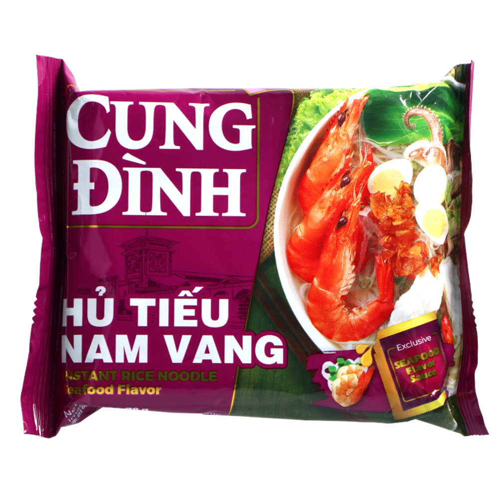 Picture of VN | Cung Dình | Instant Rice Noodles - Hu Tieu Nam Yang (Seafood) | 3x30x78g.