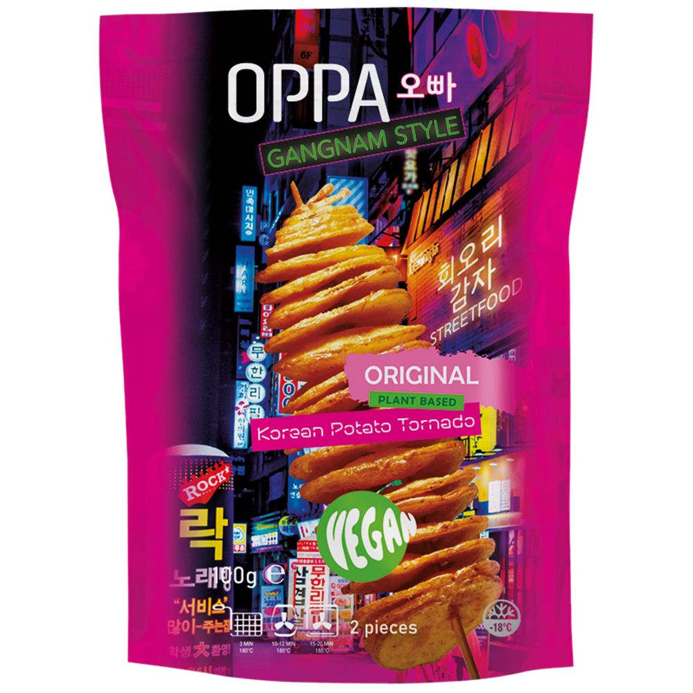 Afbeelding van KR | OPPA | Tornado Potato Stick | 50x100g.(2x50g.)