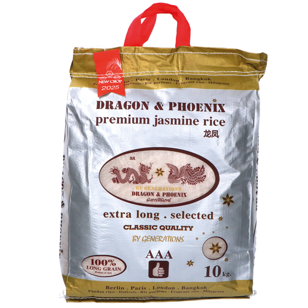 Picture of KH | Dragon & Phoenix | Jasmine Rice Premium Quality 100% NEW Crop 2025 | 10kg.