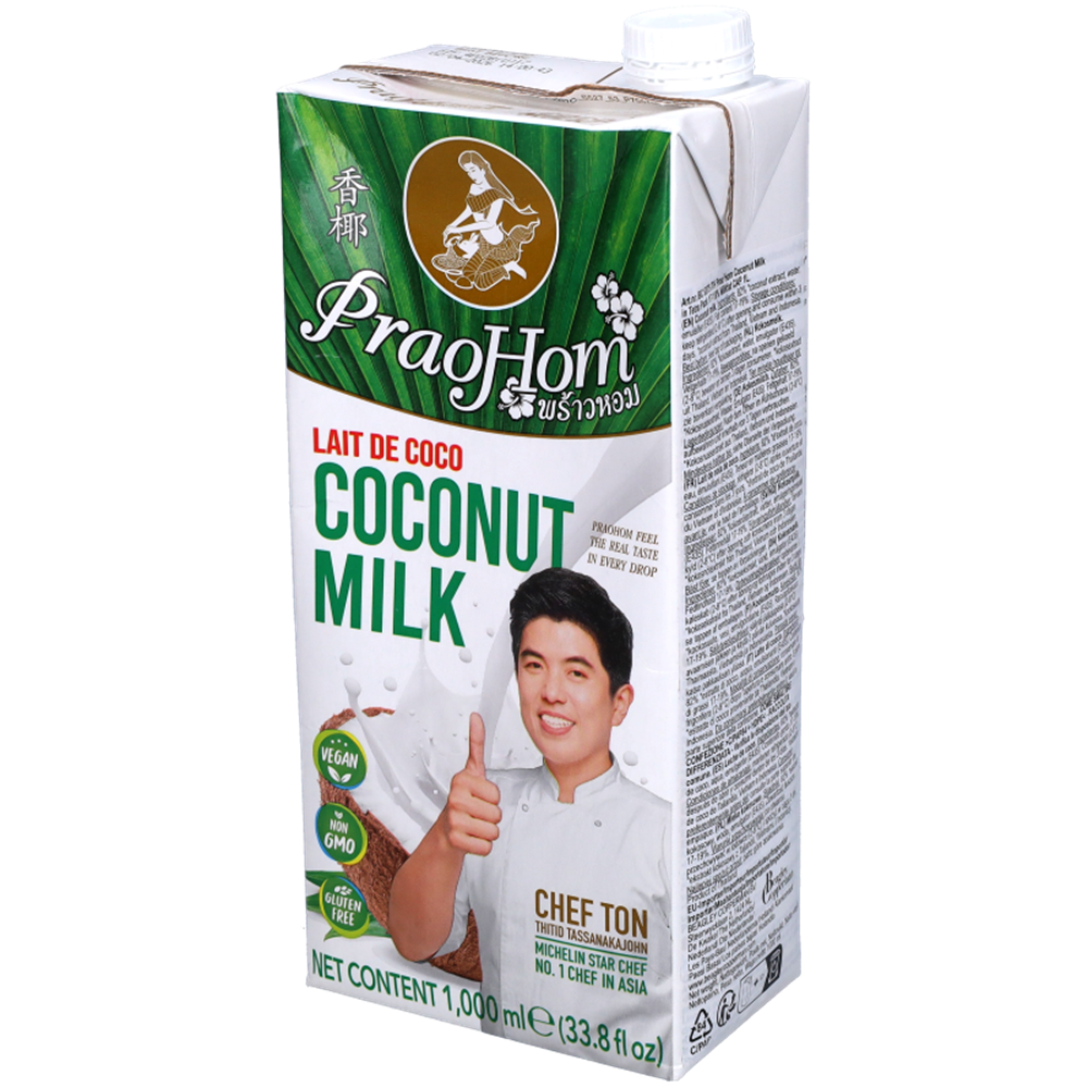 Picture of TH | Prao Hom | Coconut Milk Tetra Pack 17-19% Milkfat - CAP | 12x1L.