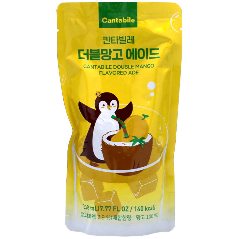 Afbeelding van KR | Cantabile | Double Mango Ade (Pouch) | 5x10x230ml.