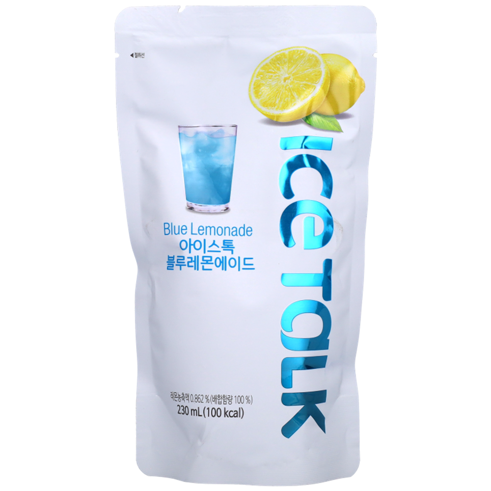 Picture of KR | Ice Talk | Blue Lemon Ade (Pouch) | 5x10x230ml.