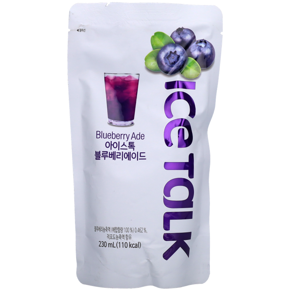 Picture of KR | Ice Talk | Blueberry Ade (Pouch) | 5x10x230ml.