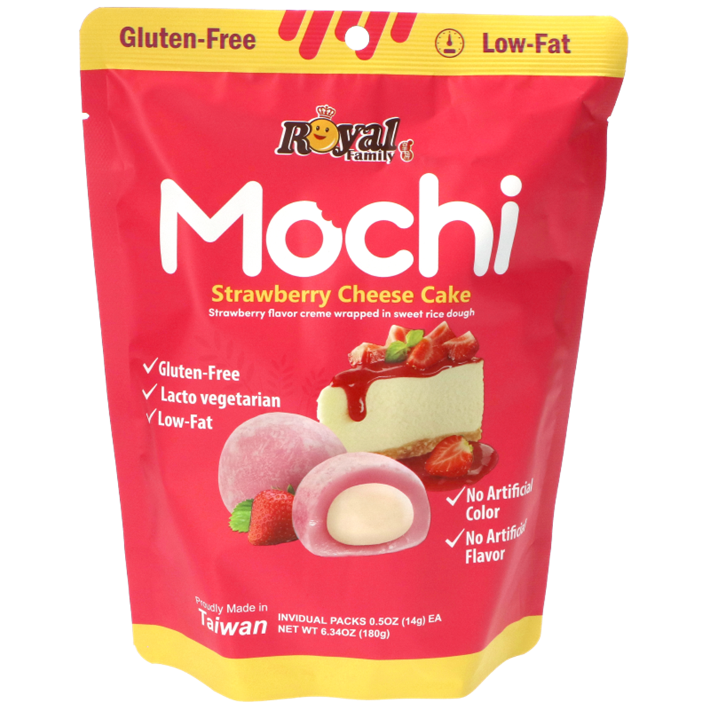 Afbeelding van TW | Royal Family | Mochi - Strawberry Cheese Cake | 12x180g.